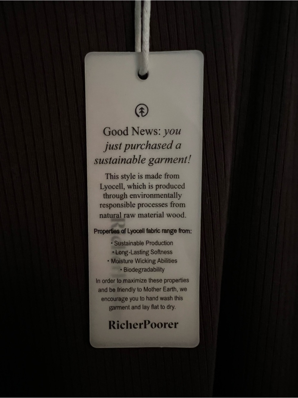 Rich Poorer Ribbed Tank Top - Picture 8 of 11